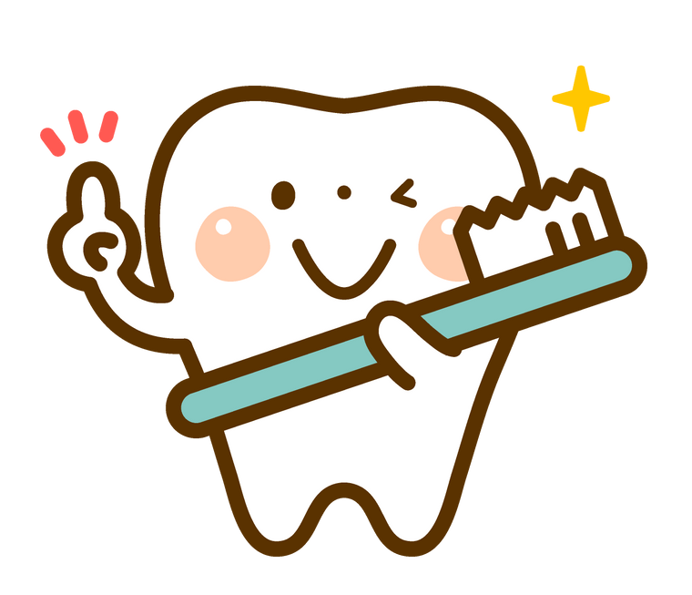 歯みがきのイラスト